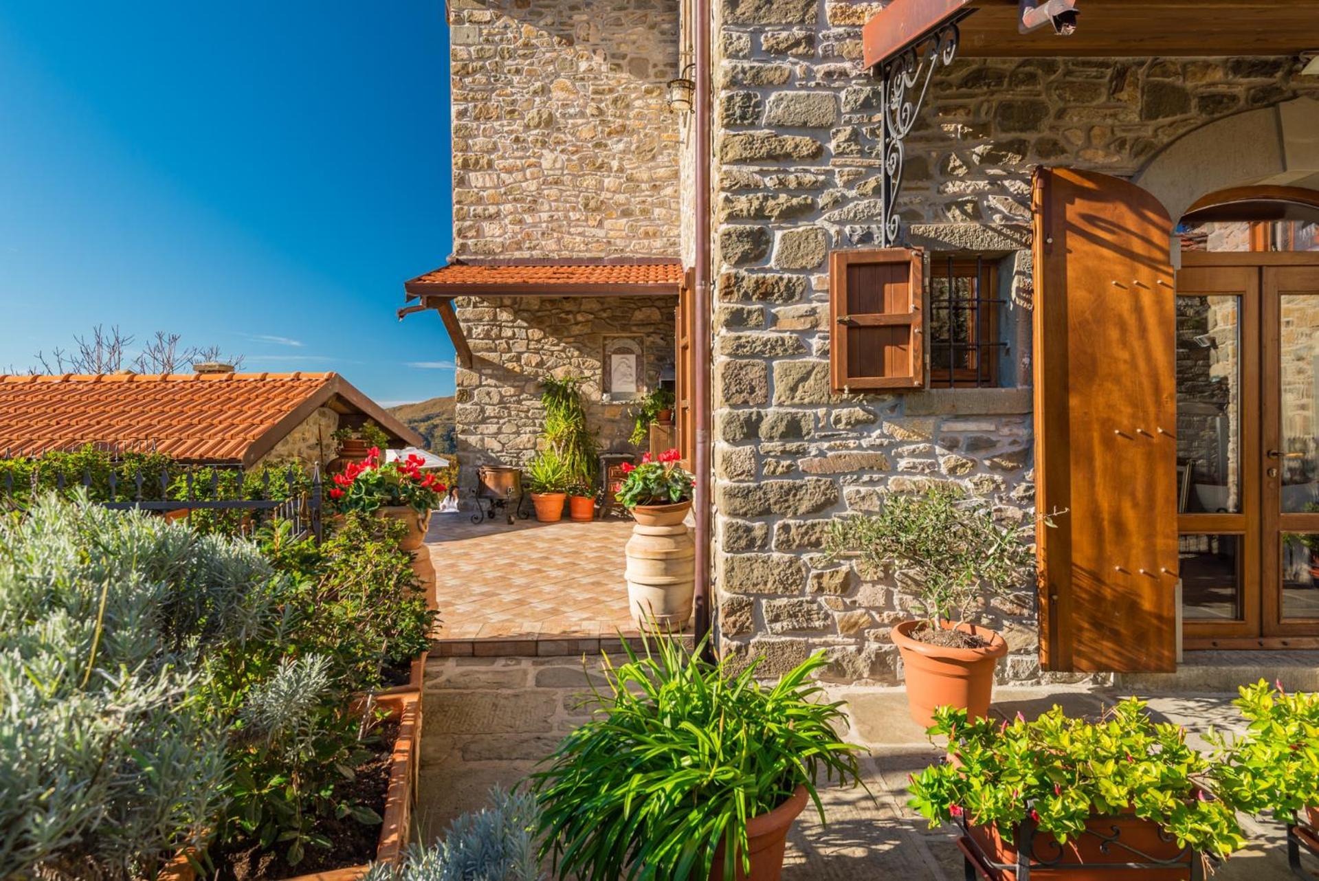 Vivi Luxury Country House Comano  Luaran gambar