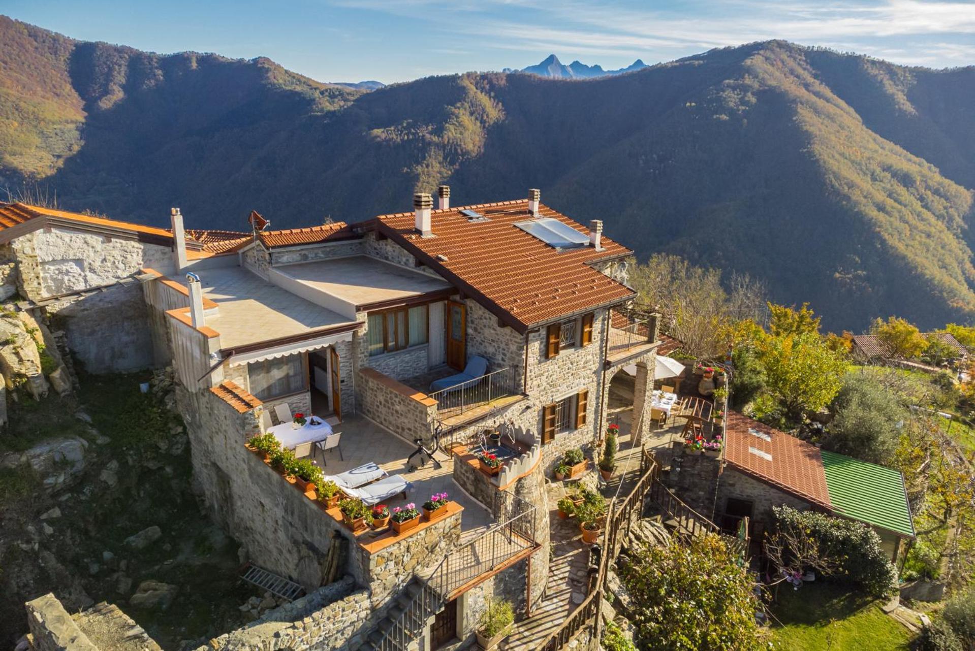 Vivi Luxury Country House Comano  Luaran gambar