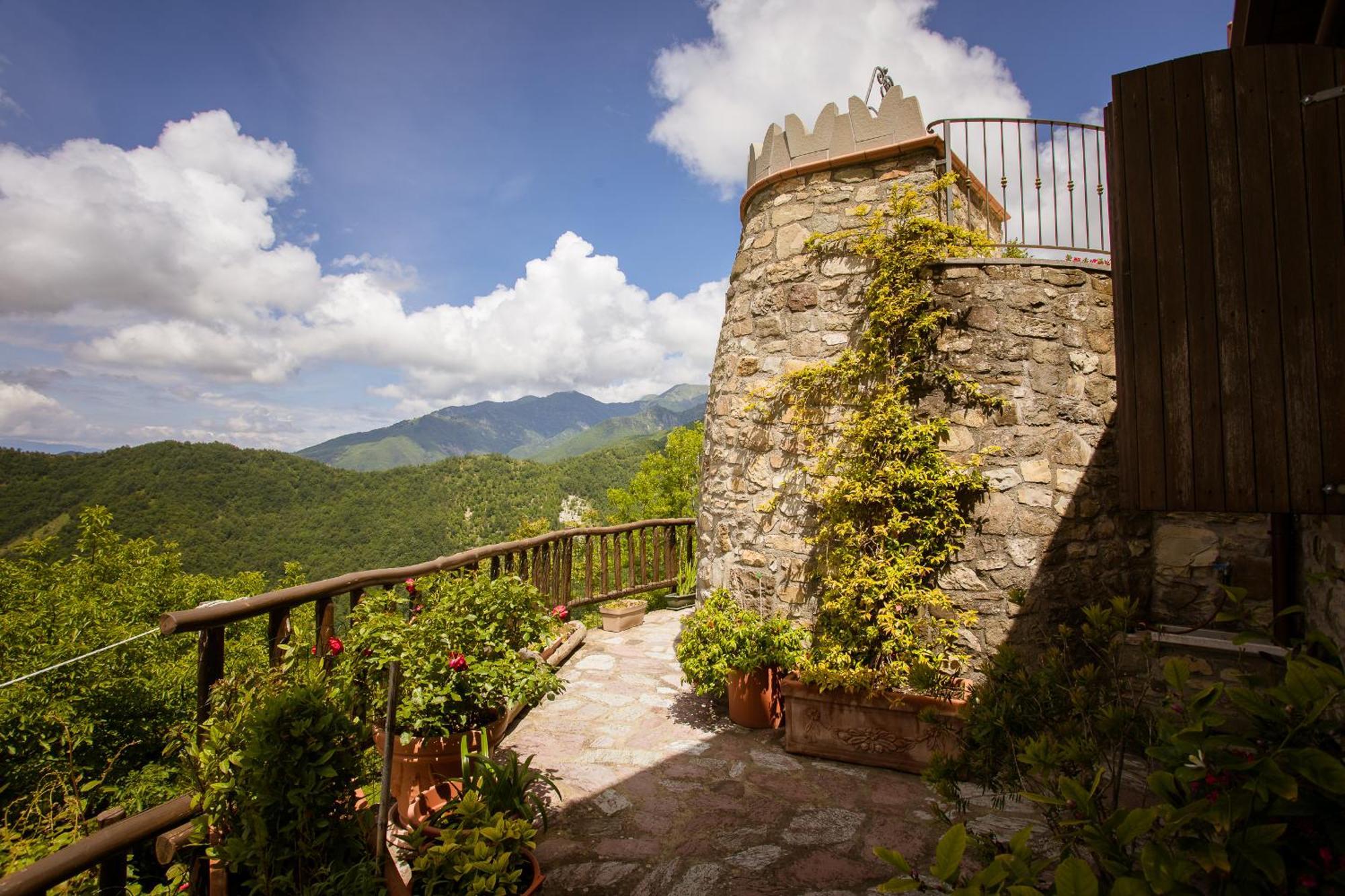 Vivi Luxury Country House Comano  Luaran gambar